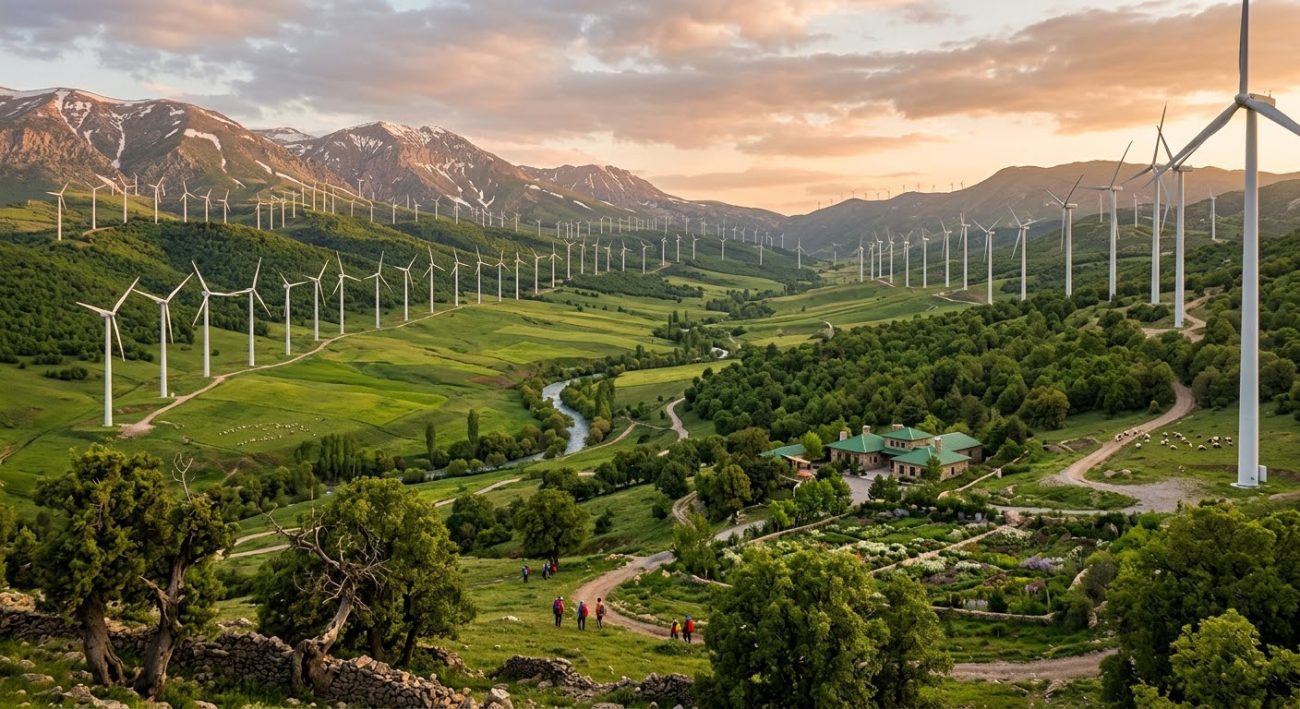 احداث نیروگاه بادی-شرکت سیگنال گستر گاما